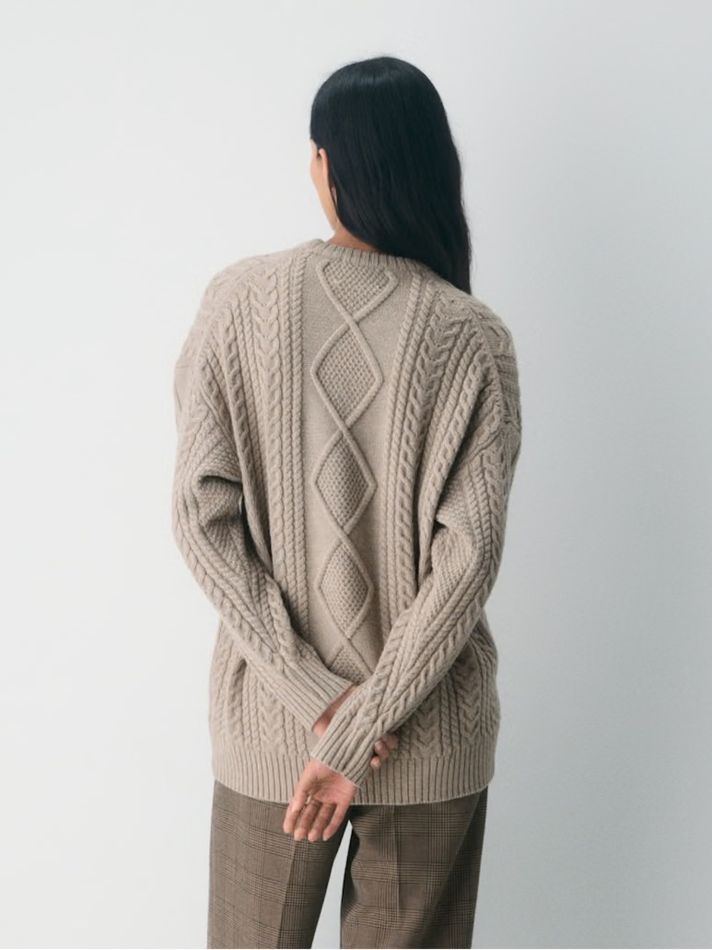 New Aritzia heritage knit merino wool sweater - Picture 2 of 4